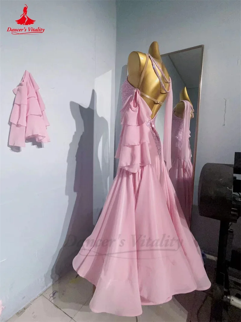 Стандартные Бальные платья для женщин Индивидуальный размер Вальс Модер Одежда