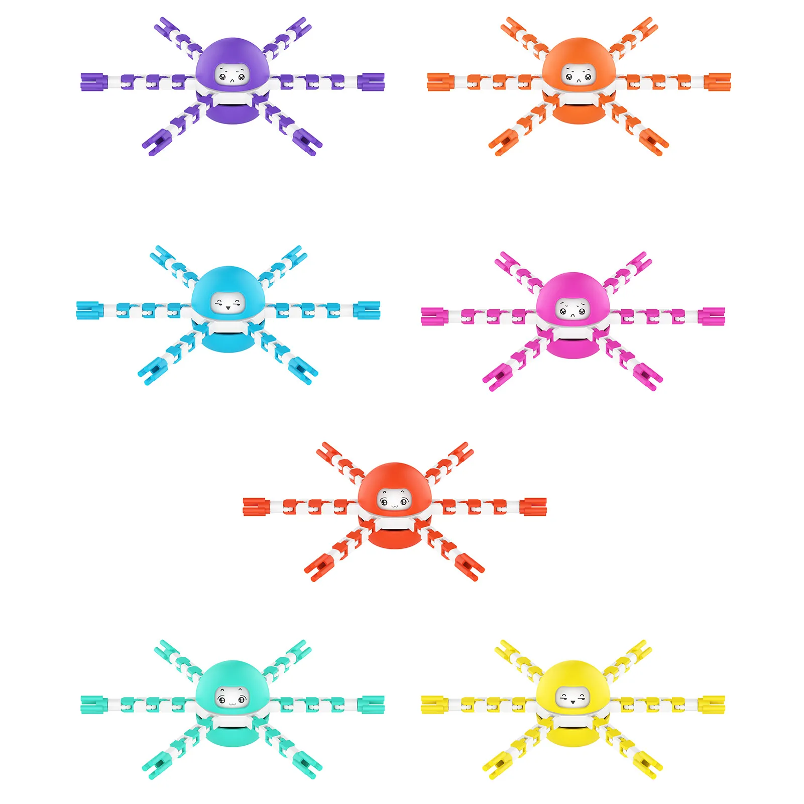 

Новинка, ручной Спиннер, игрушки, деформируемый Спиннер на кончик пальца с верхней цепью, механический гироскоп, игрушка для снятия стресса ...