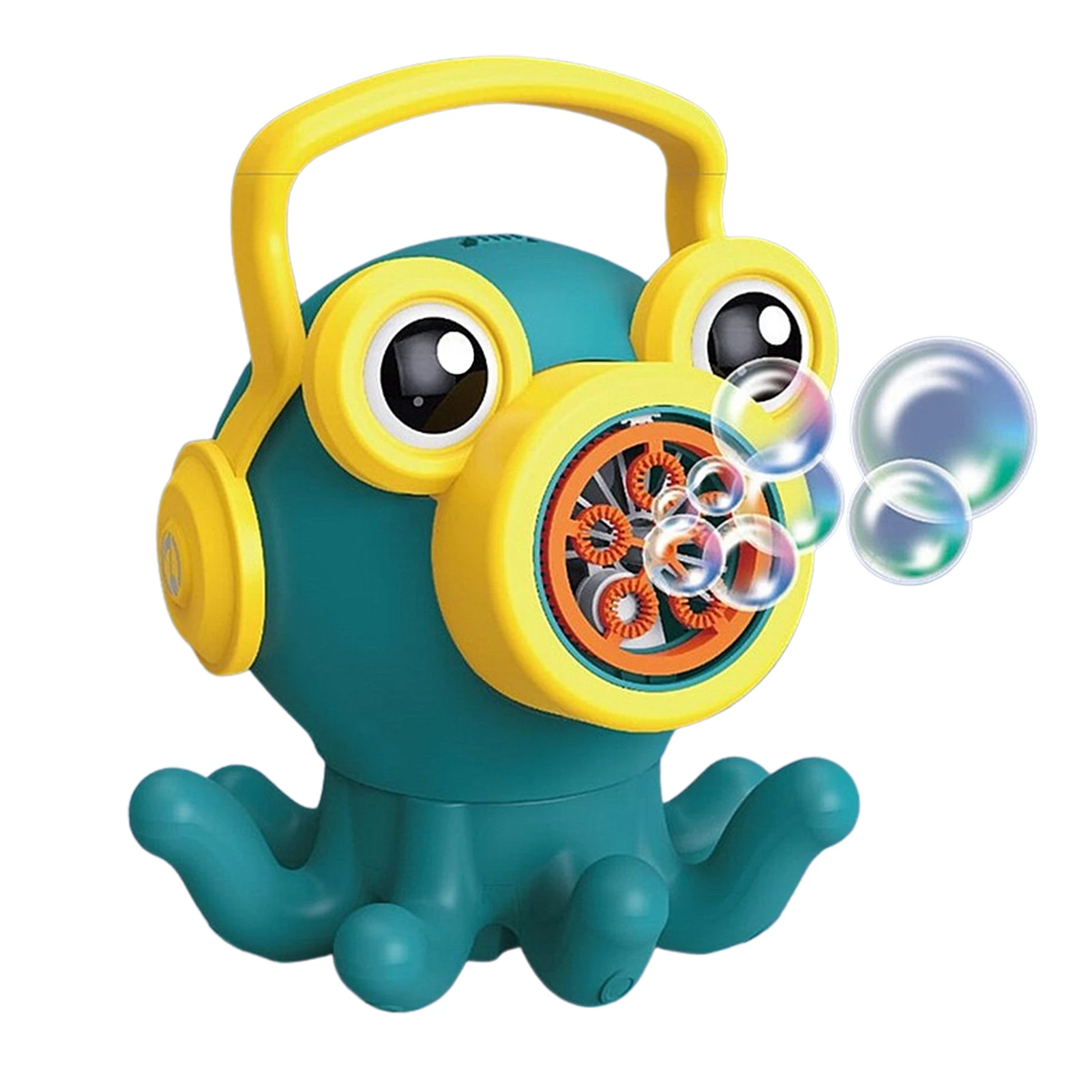 

Bubble Machine 8 Holes Electric Octopus Bubble BlowerNovelty Bubble Blower For Big Bubbles 100 Bubbles Per Minute Rechargeable
