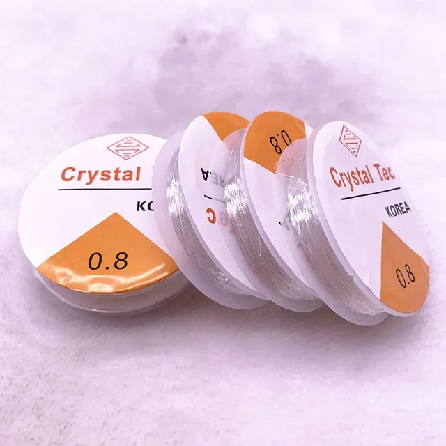 One Roll  Flexible Elastic Crystal Line Rope Cord for Jewelry Making Beading Bracelet Wire Fishing Thread Rope