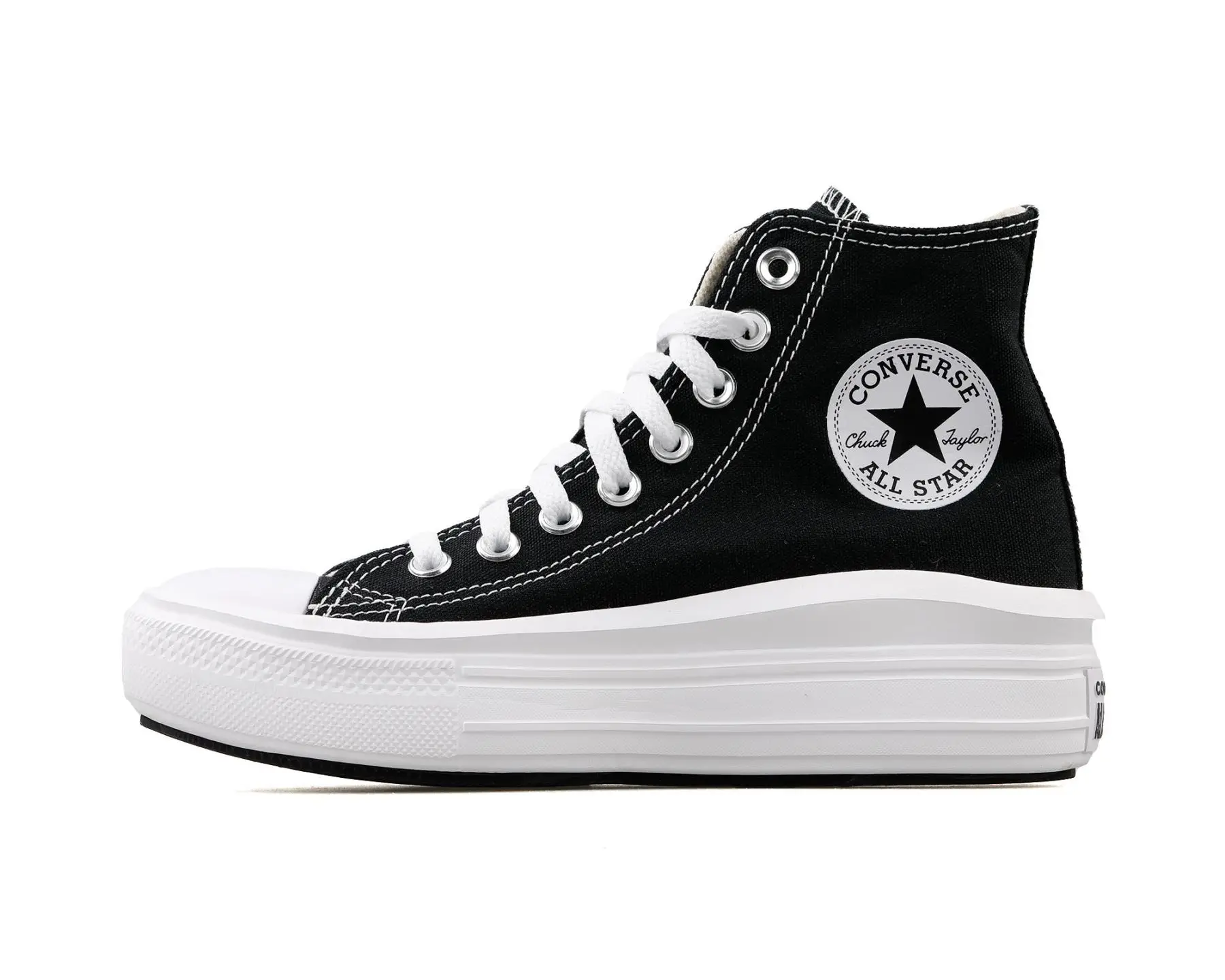 Original Converse women's Sports Shoes Casual Sneakers Sports Casual Walking Shoes Light and Durable Ctas Move Hi
