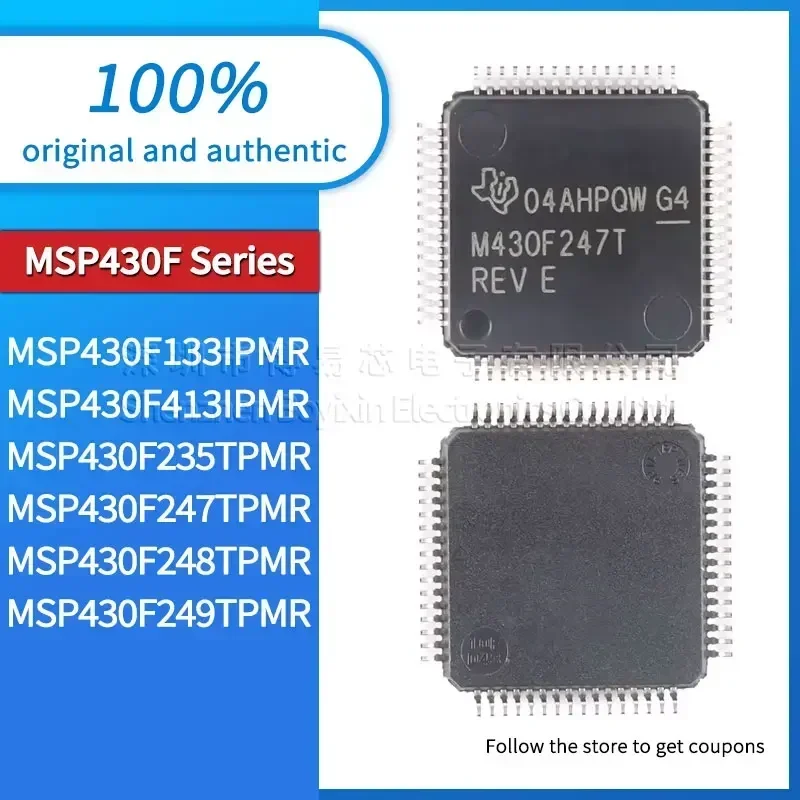 Оригинальный MSP430F413IPMR MSP430F249TPMR MSP430F248TPMR MSP430F247TPMR MSP430F235TPMR MSP430F133IPMR новый