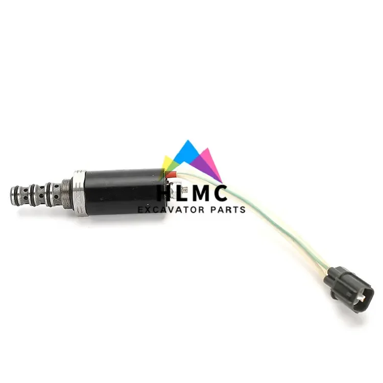 Фото SK100 SK120 SK120LC SK135 SK200 SK200-3 HD820 Запасные части экскаватора Электромагнитный клапан предохранительного замка YN35V00005F1 KWE5K-20-G24D12A №5