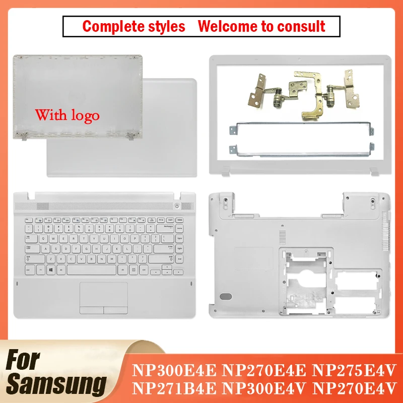 

NEW For Samsung NP300E4E NP270E4E NP275E4V NP271B4E NP300E4V NP270E4V Laptop LCD Back Cover Front Bezel keyboard Bottom Case 14"