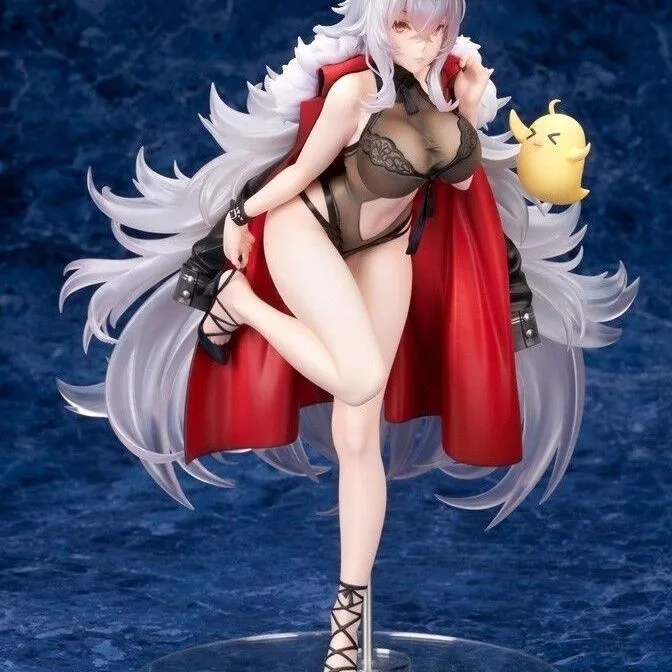 

25cm Azur Lane Anime Figure KMS Graf Zeppelin Figure Adult Sexy Beauty Girl Collection PVC Action Figurine Kawaii Doll Gift Toys