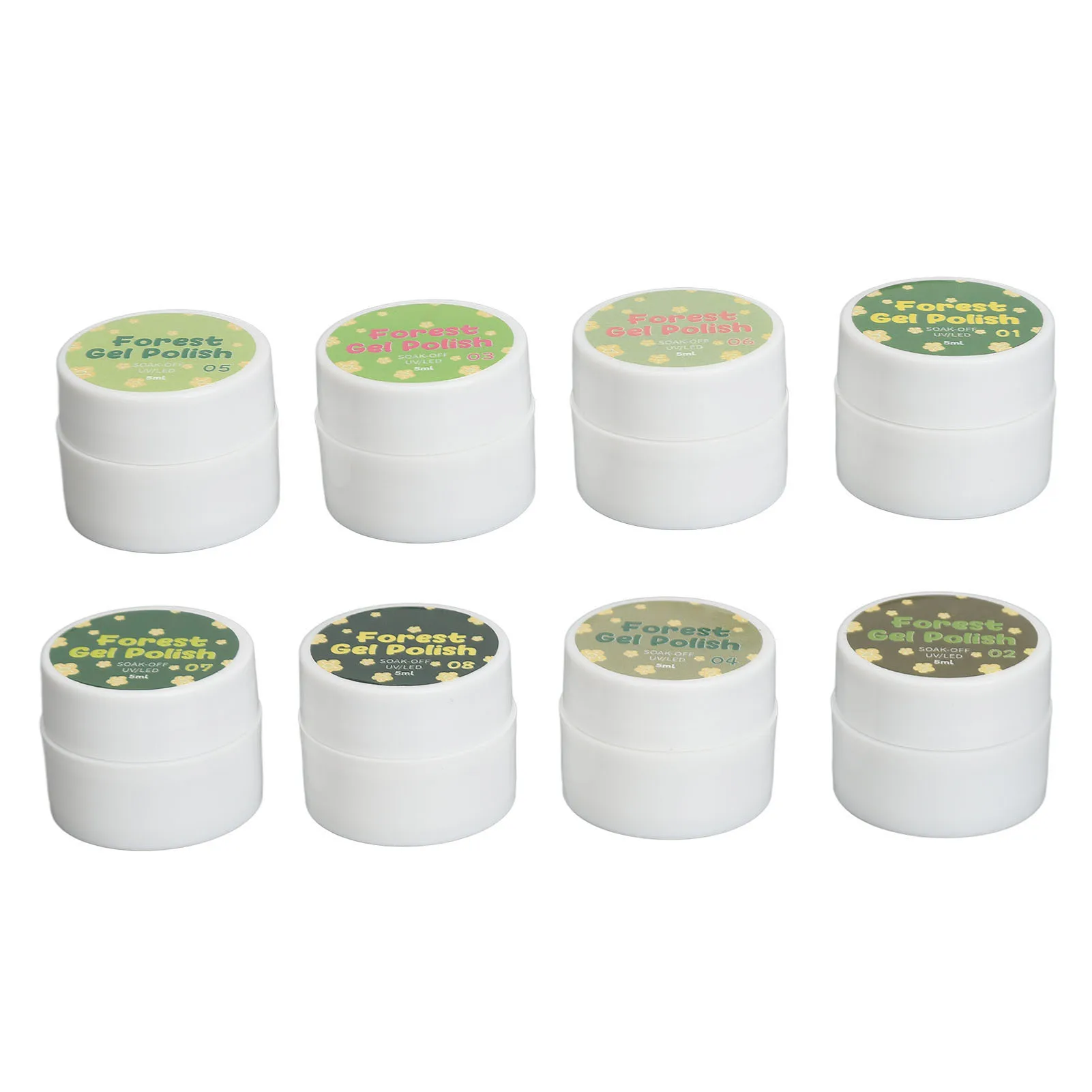 

Green Nail Polish Glue Manicure Sparkling Nail Polish Glue Portable Long Lasting for Beauty Salon