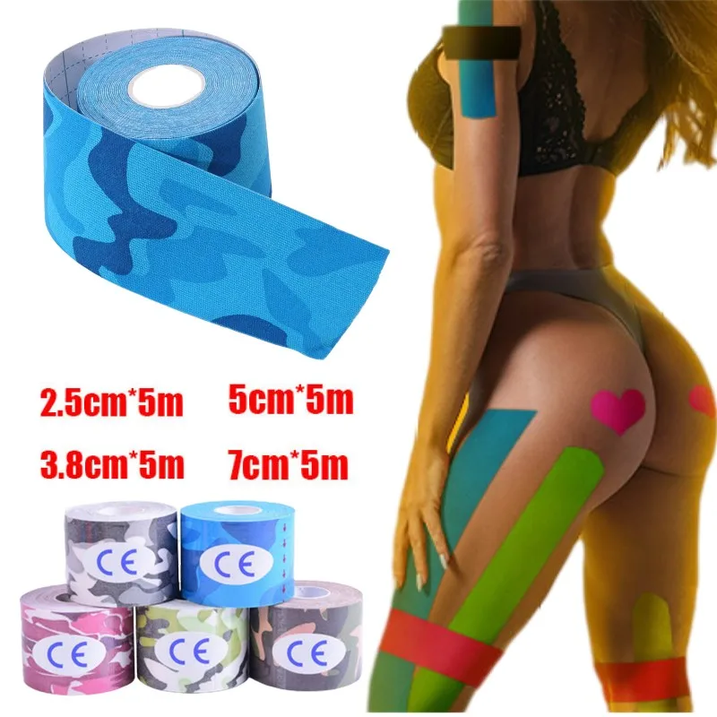 

Sports Recovery Elastic Tape Knee Pads Muscle Pain Relief Knee Pads Support Gym Fitness Bandages Gym Fitness Bandages Hot Sale