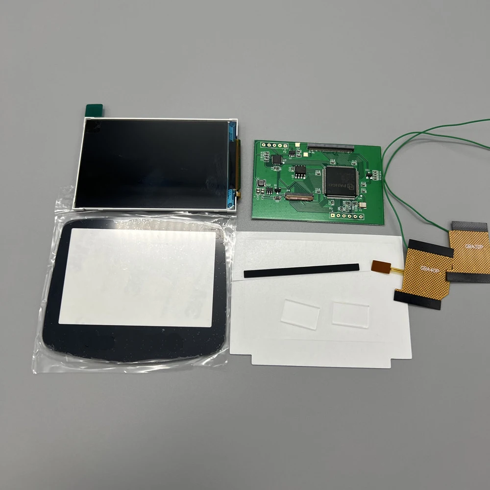

3.0 inch IPS high brightness warm LCD screen is suitable for Gameboy advance GBA Support pixel mode display Easy to install