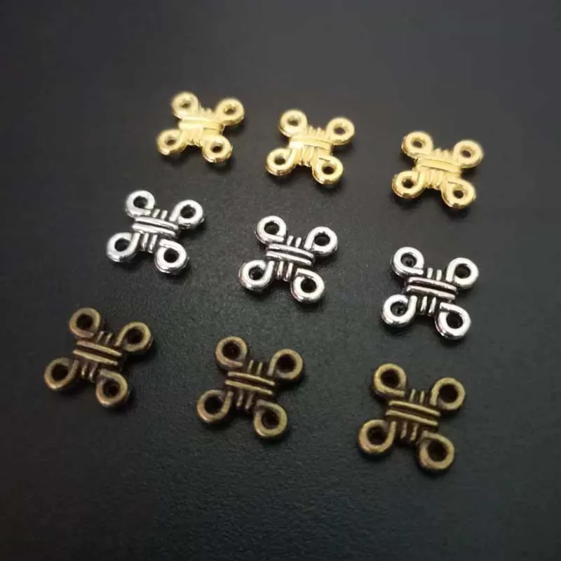 Посеребренные подвески в античном стиле для изготовления ювелирных изделий своими руками