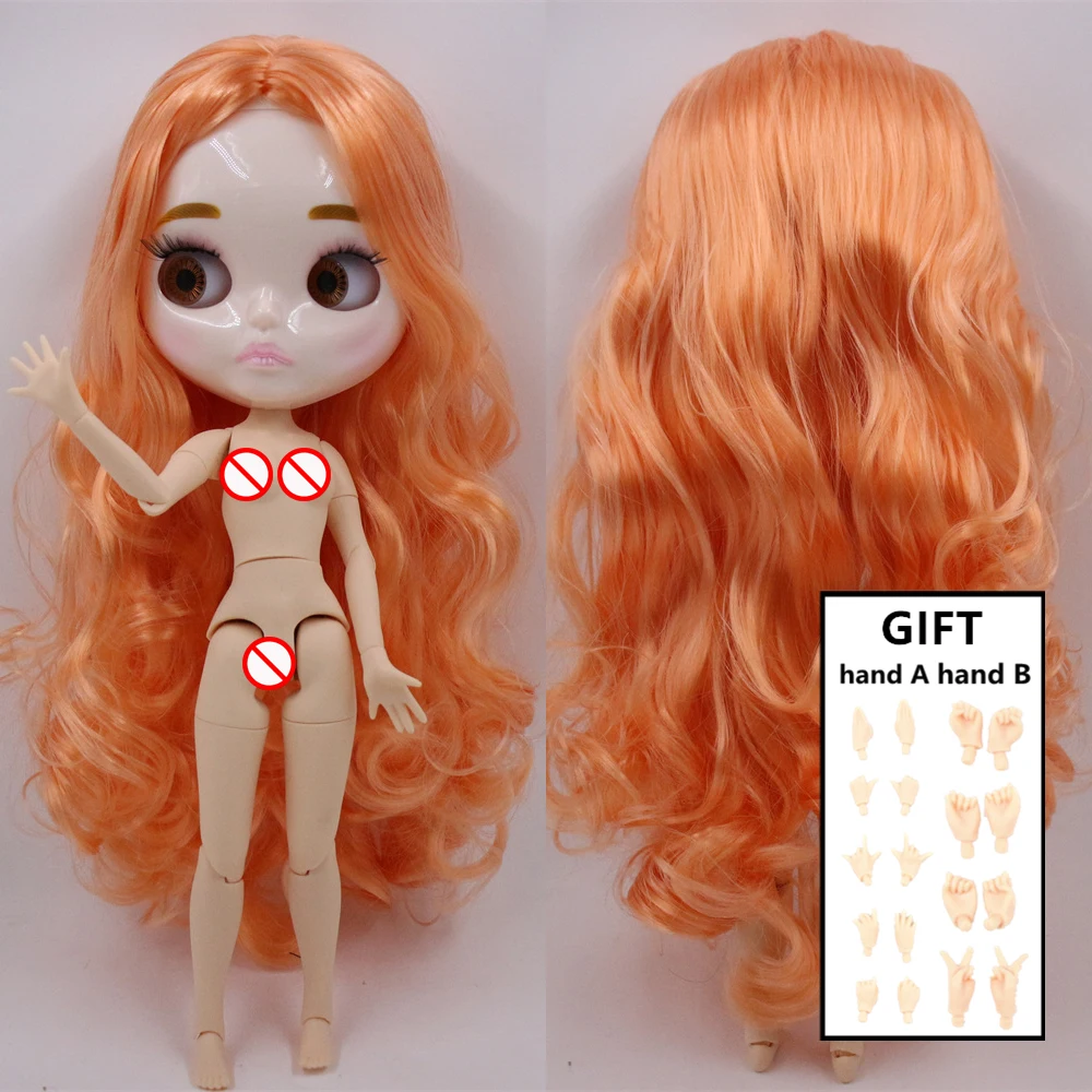 Кукла blyth шарнирная с глянцевым лицом 30 см 1/6