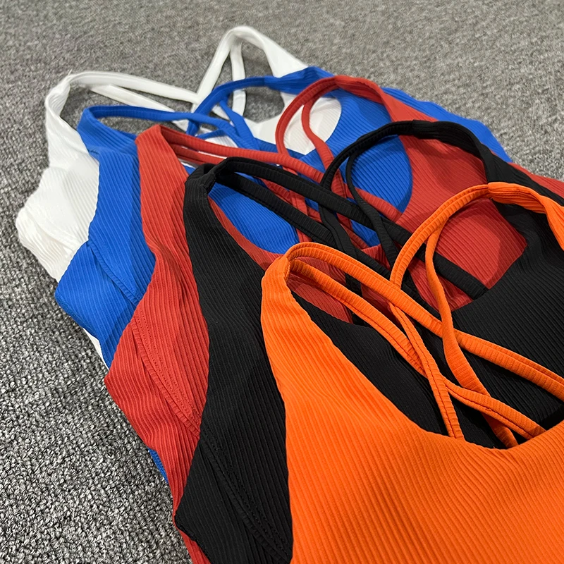 New Seamless Ribbed 2 Piece Sports Set Women Gym Sets Womens Outfits  Fitness Yoga Clothes Running High Waist Leggings Yoga Set