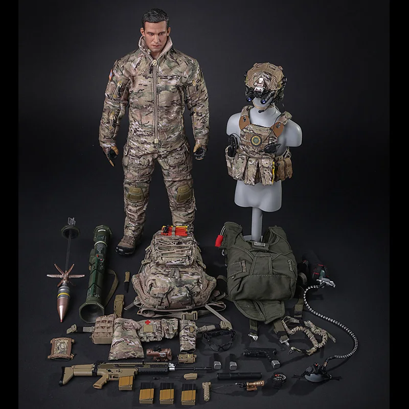 

In Stock Minitimes M028 Full Set 1/6 U.S. Army Special Forces Parachute Jump HALO 12inch Action Figure Model For Fans Gifts