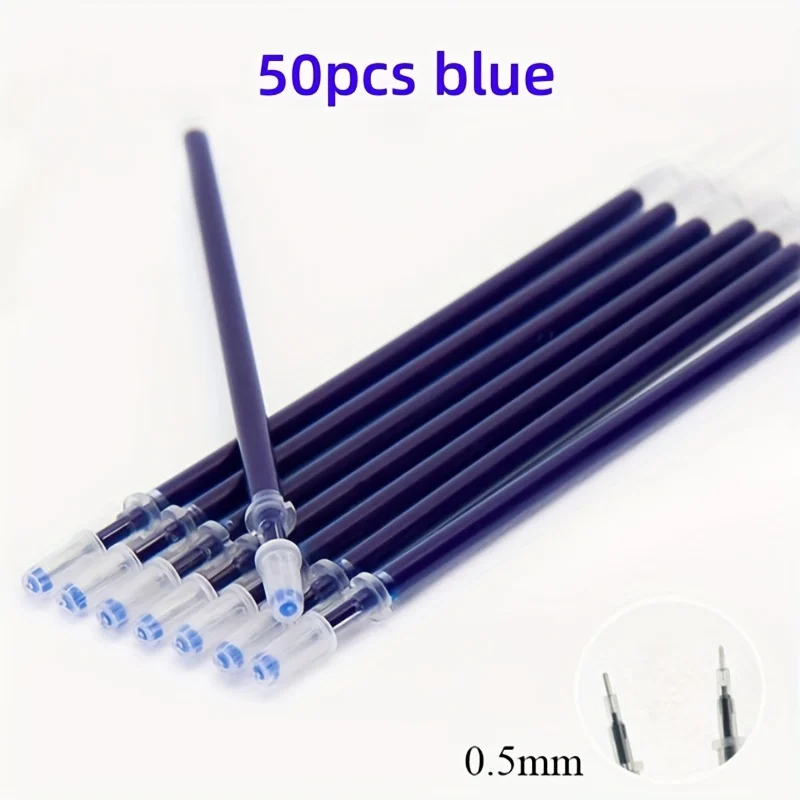 

Гелевые стержни для ручек 0,5 мм, синий, красный, черный