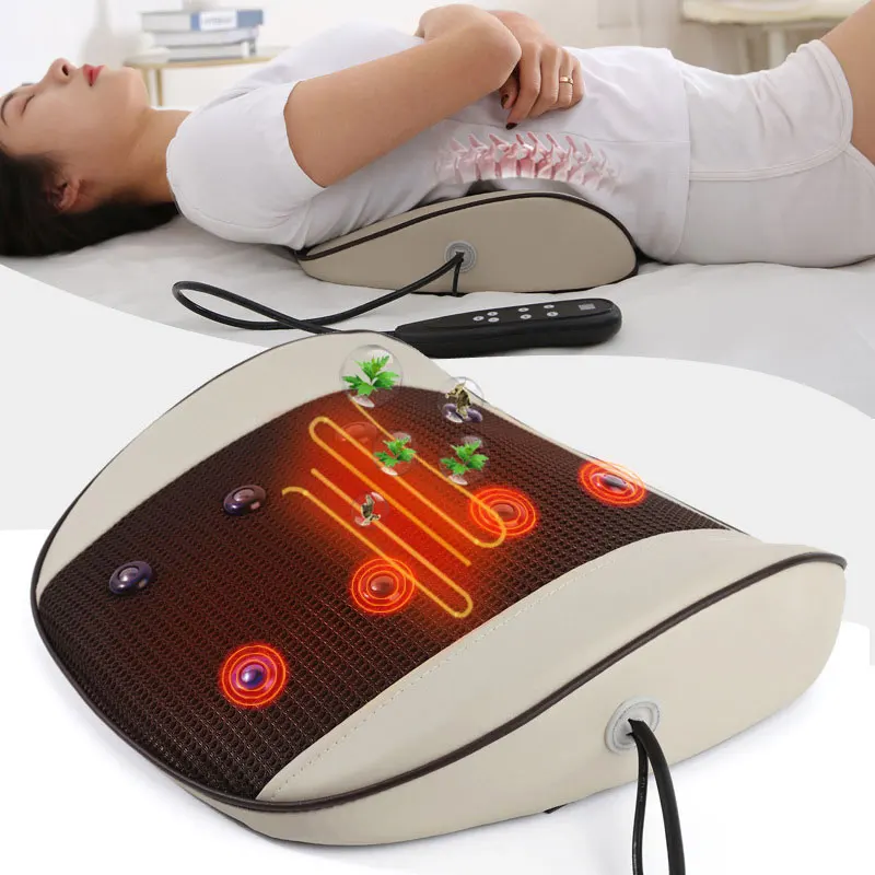 

Moxibustion Back Massager Acupuncture Back Pain Lumbar Massage Pad Waist Body Heating Relaxation Instrument Physiotherapy Tool