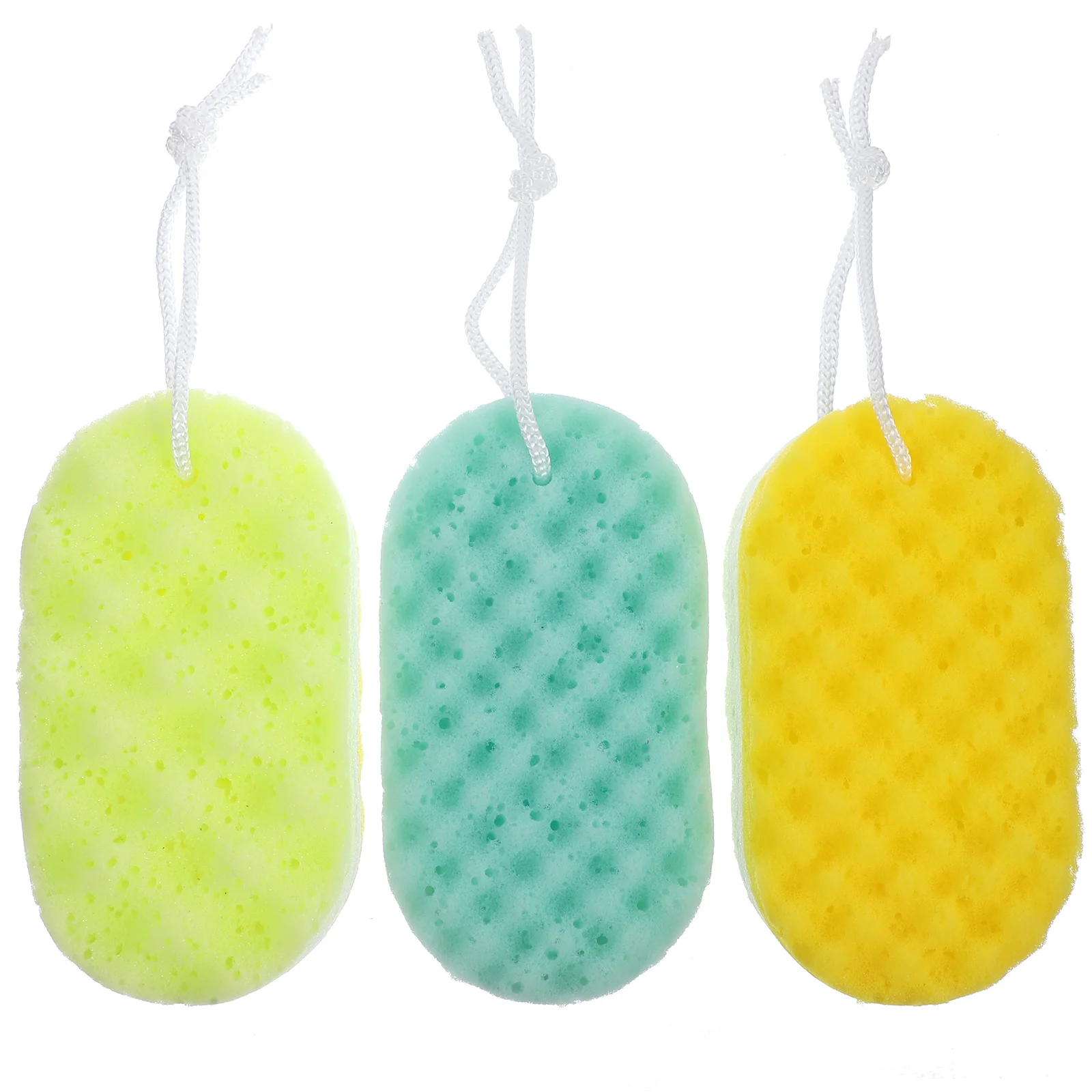 

3 Pcs Mens Glives Body Scrubbers Use Shower Loofah Body Sponge Bath Sponge Bathroom Sponge Miss