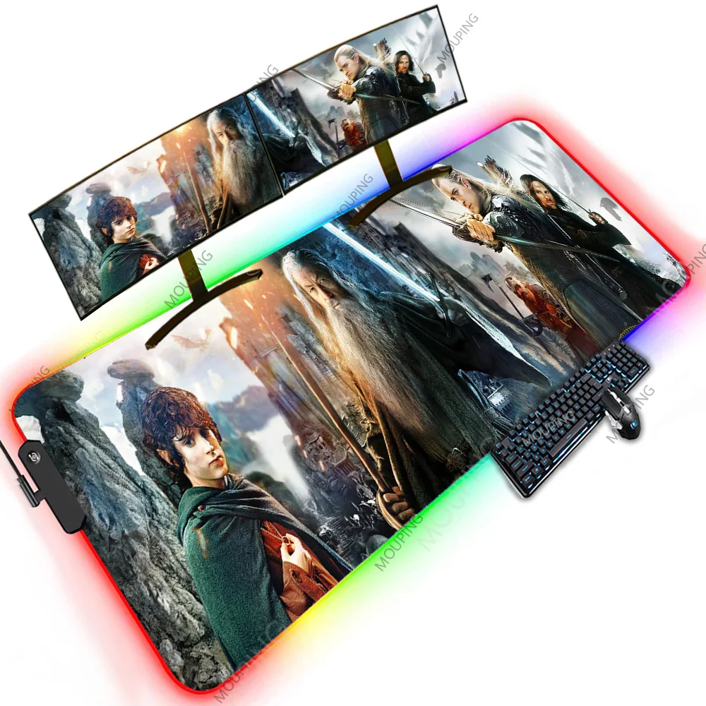 

Office Supply Mousepad Deskmat Long Rubber Pads Gamer Desk Ornaments RGB Pc Gaming Lights Xxxxl Cheap Rugs Gaming Set Up Carpet