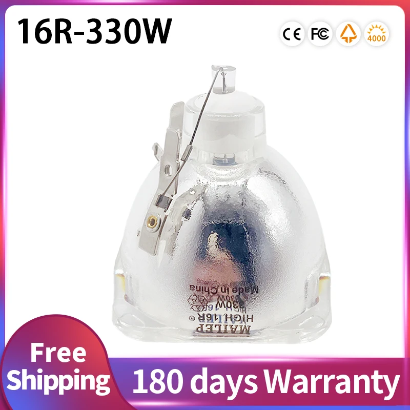 

Stage lighting 16R 330w R16 330W Stage Moving Head Sharpy Lamp Bulb 16R 330 Model Replacement Replacement For Beam Lamp