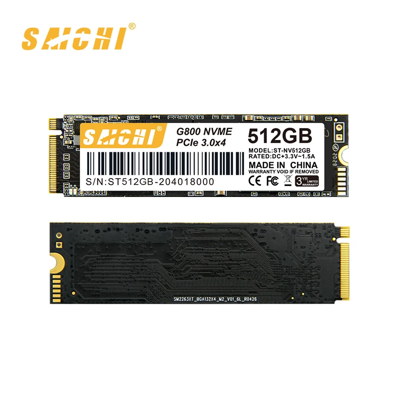 SSD NVME 128 ГБ 256 512 ТБ для ноутбука/ноутбука настольного ПК Жесткий Диск Внутренний