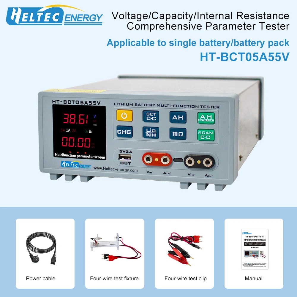 

Тестер напряжения аккумулятора HeltecBMS