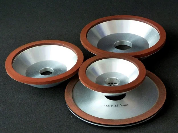 Плоский долгий срок службы borazon CBN шлифовальный круг для режущих инструментов из