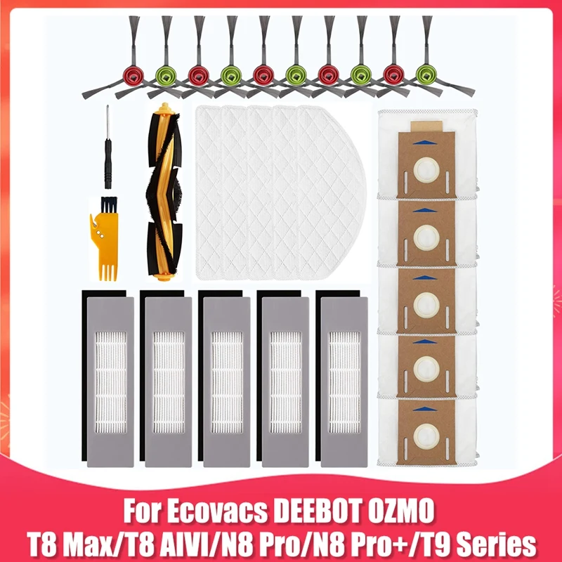 

Запасные Аксессуары Для Ecovacs DEEBOT OZMO T8 Max/T8 AIVI/N8 Pro/N8 Pro + робот