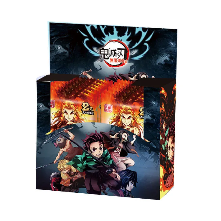 

New Demon Slayer Card TCG Game Cards Table Toys For Family adult Christmas Gift