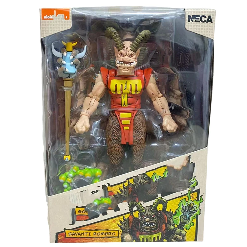 Фигурка Черепахи ниндзя для подростков фигурки героев NECA 54333 Savanti Romero аниме 7