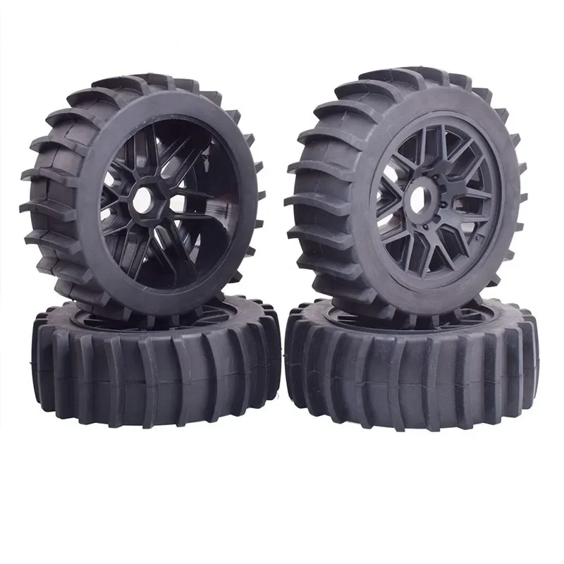 4 шт. 1/8 4WD Nitro Off Road Багги Шины Колеса Шестигранный для Trxs1:8 Масштаб RC Car HSP HPI Kyosho ZD