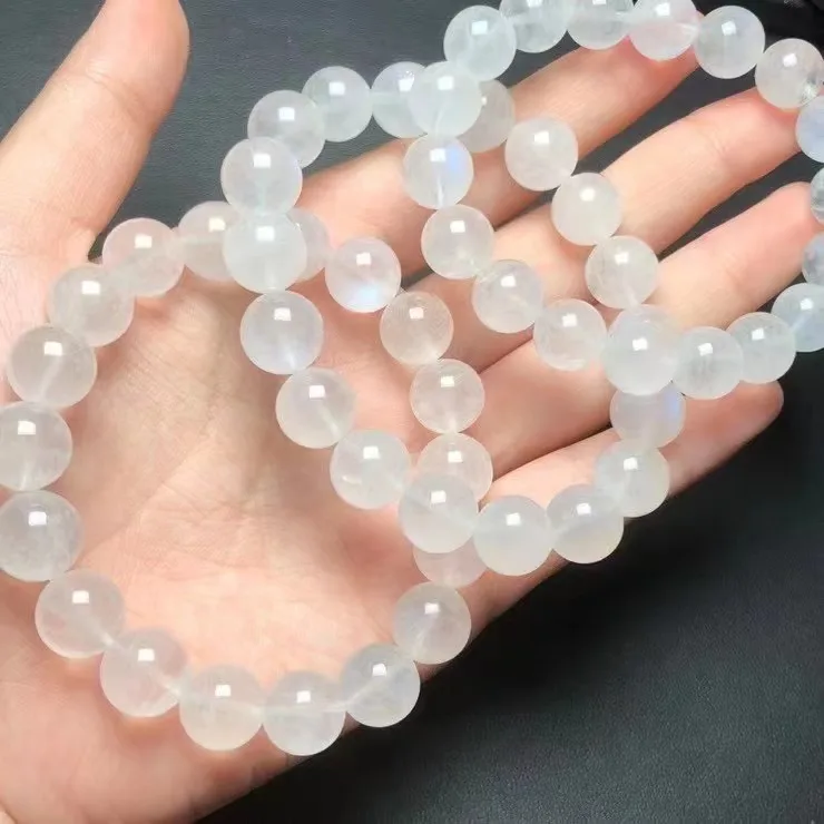 

Креативный браслет из синего лунного камня, 11-11,6 мм