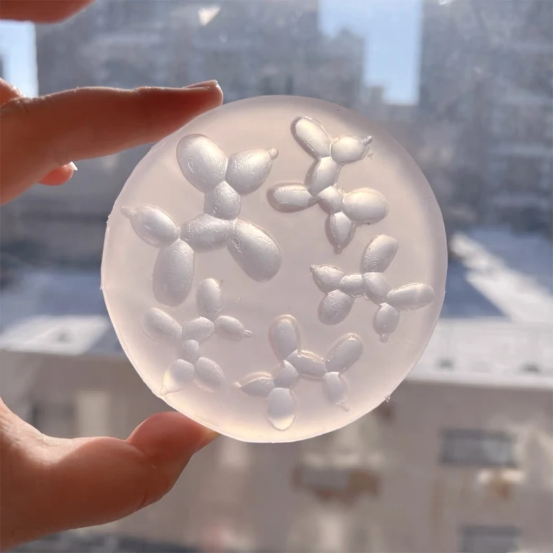 Силиконовая форма для воздушных шаров и собак 3D-форма ювелирных изделий из смолы