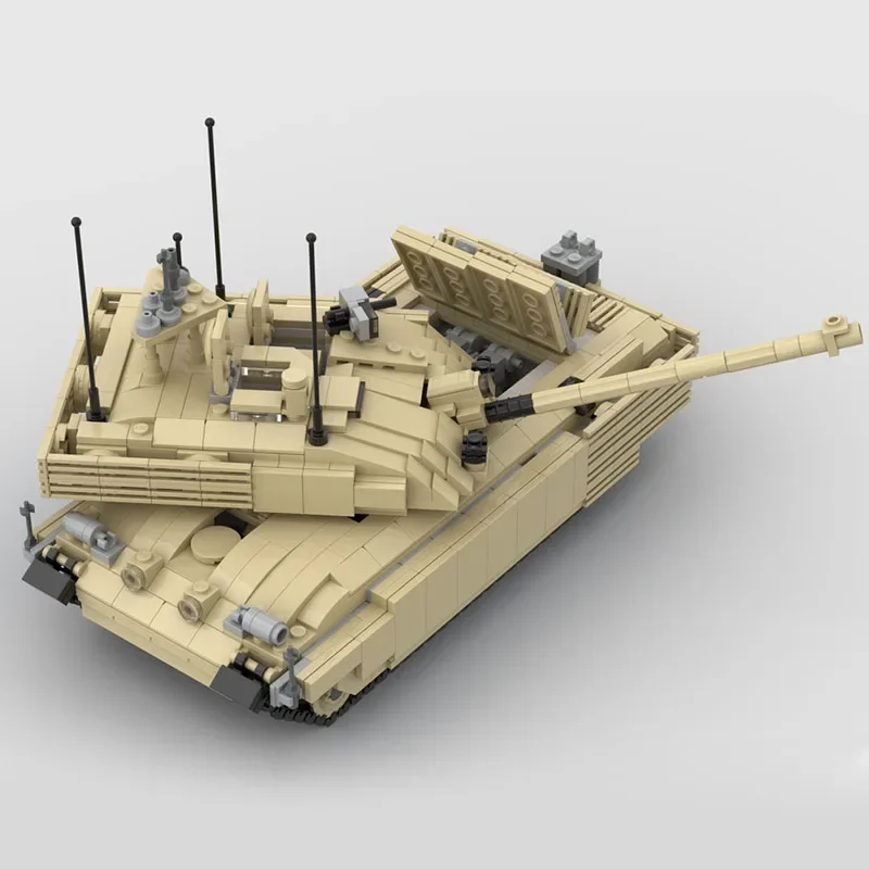 Модель военного оружия Moc строительные блоки Challenger 2 TES технология танка