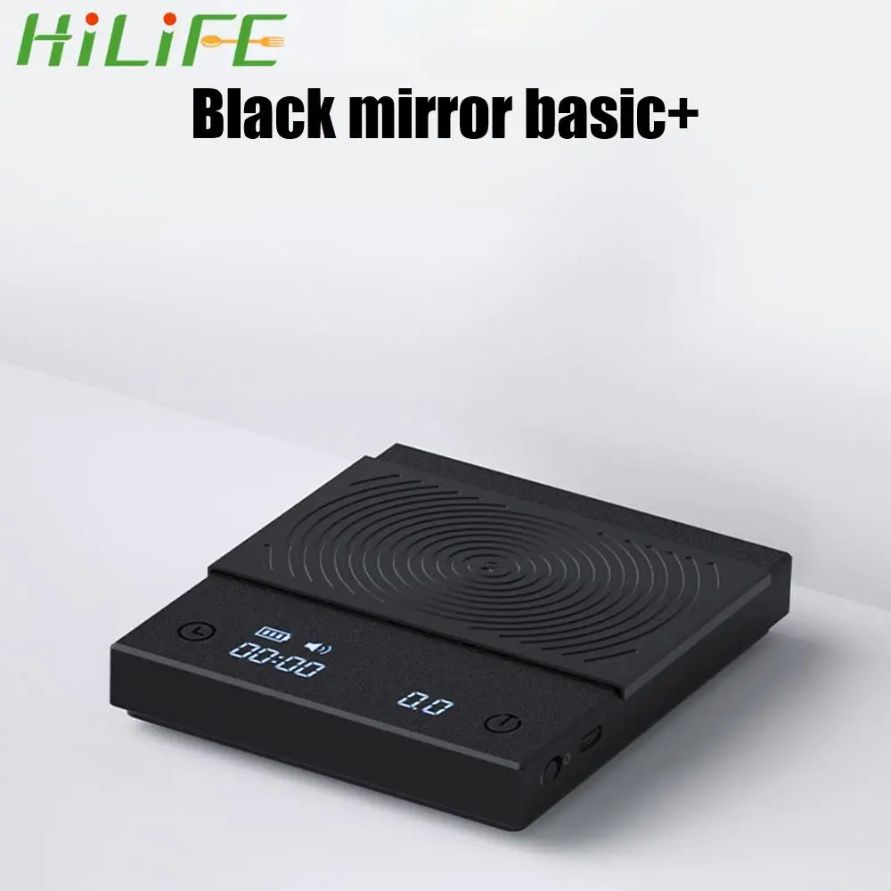 

Электронные зеркальные кухонные весы HILIFE, с автотаймером, 0,1 г/2 кг