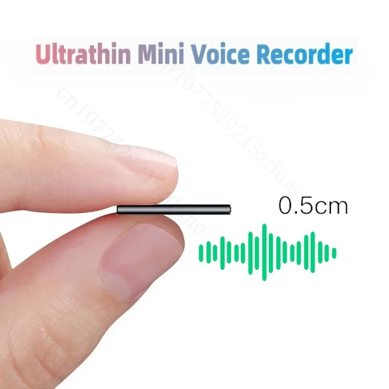 Portable Voice Activated Sound Dictaphone Hd Noise Reduce Record Mp3 Player