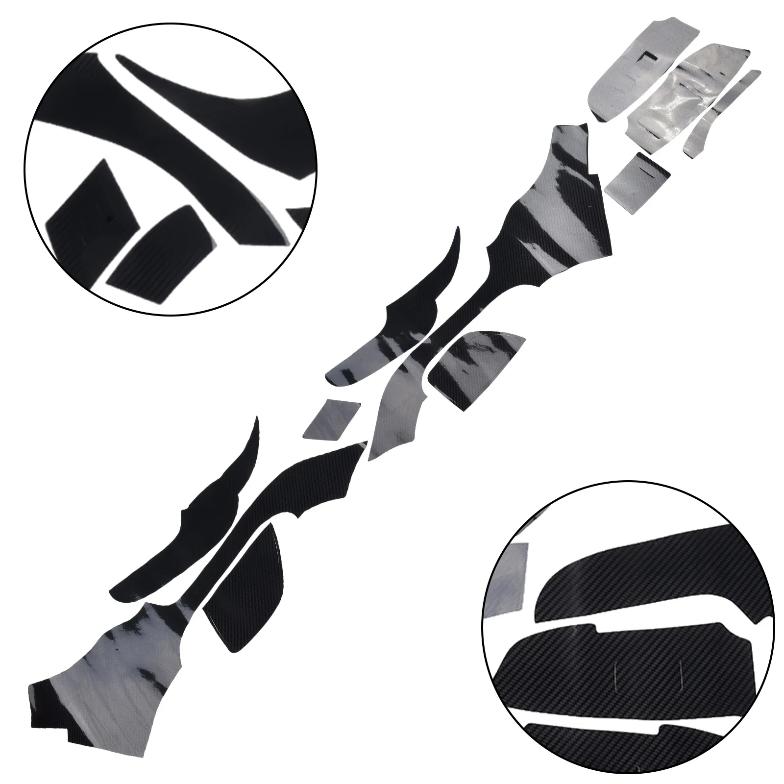 5D RHD углеродное волокно декоративная наклейка для салона автомобиля Acura TSX 2009-14