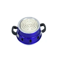 127 volt electric stove portable camping or home blue color