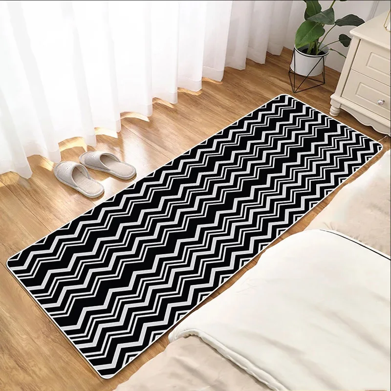 

Нескользящий и моющийся кухонный коврик Missoni спальня ковер для девочек Современный домашний декор входной дверной коврик аниме коврик напо...