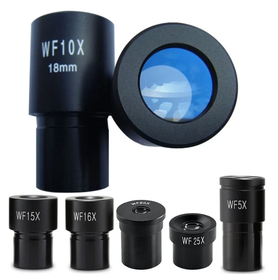 2 шт. 5X 10X 15X 16X 20X 25X универсальная бинокулярная полевая лабораторная линза для глаз