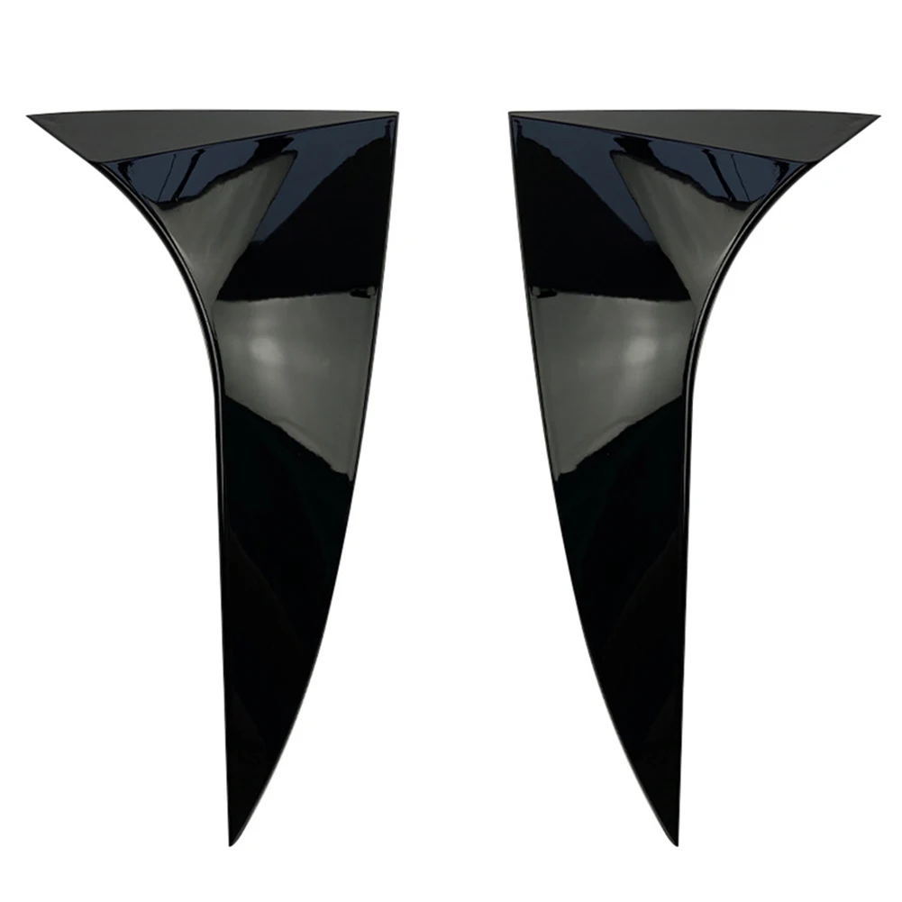 1 пара спойлера на заднее окно автомобиля из АБС-пластика декоративная накладка