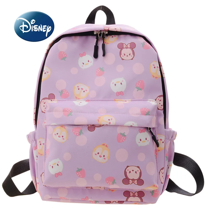 

Disney's New Children's Backpack Cartoon Cute Girls Schoolbag Large Capacity Fashion Lightweight Waterproof Girls Backpack