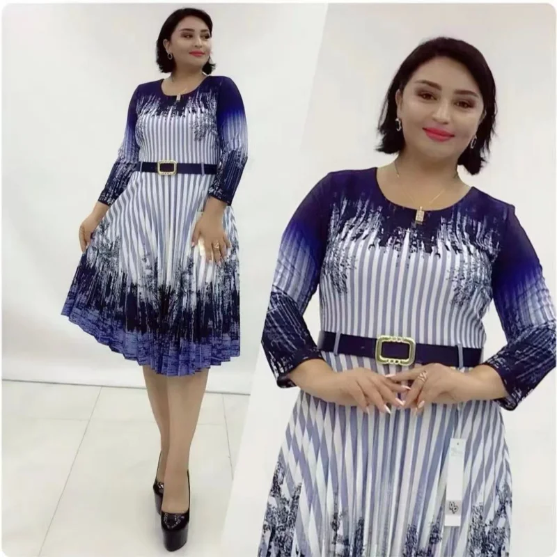 

African Print Dresses for Women 2023 Summer Africa Clothing Elegant Wedding Party Dress Dashiki Ankara Office Lady Outfits Robe