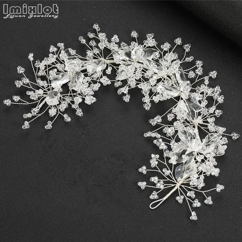 

Fashion Crystal Headbands For Women Wedding Hair Vines Accessories Hair Band Tiara Bridal Headpiece Wedding Hair Jewelry