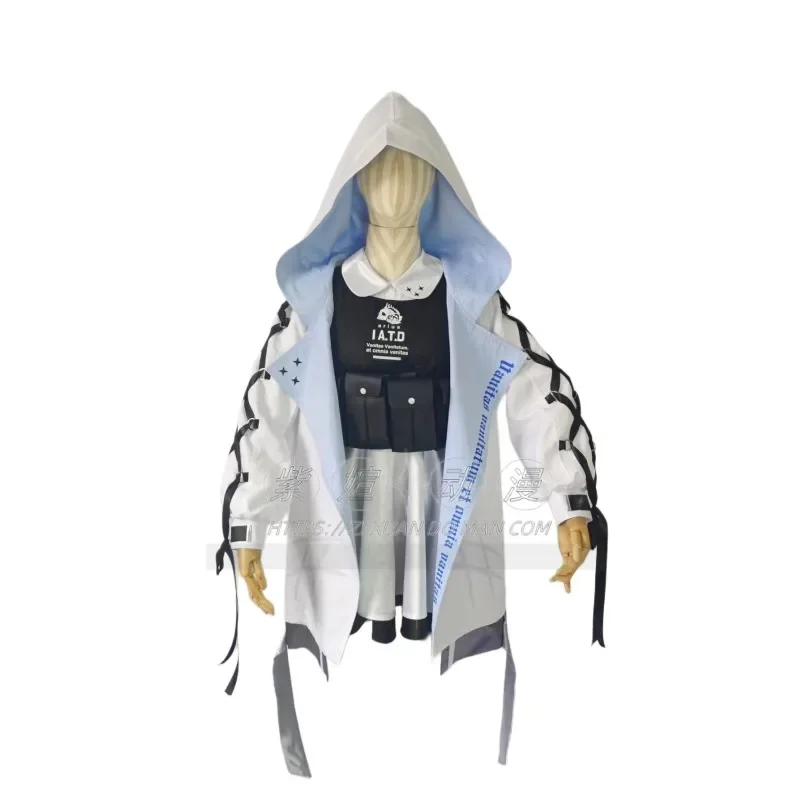 Игра Синий Архив Хакари Ацуко Косплей Костюм Хэллоуин наряды Женщины Мужчины