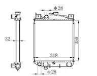 

BSZ013032 for engine radiator (350 × 32) SWIFT 11.6i 91-manual