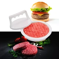 1 set hamburger maker round shape hamburger press kitchen meat tool burger chef cutlets beef grill burger press patty maker mold
