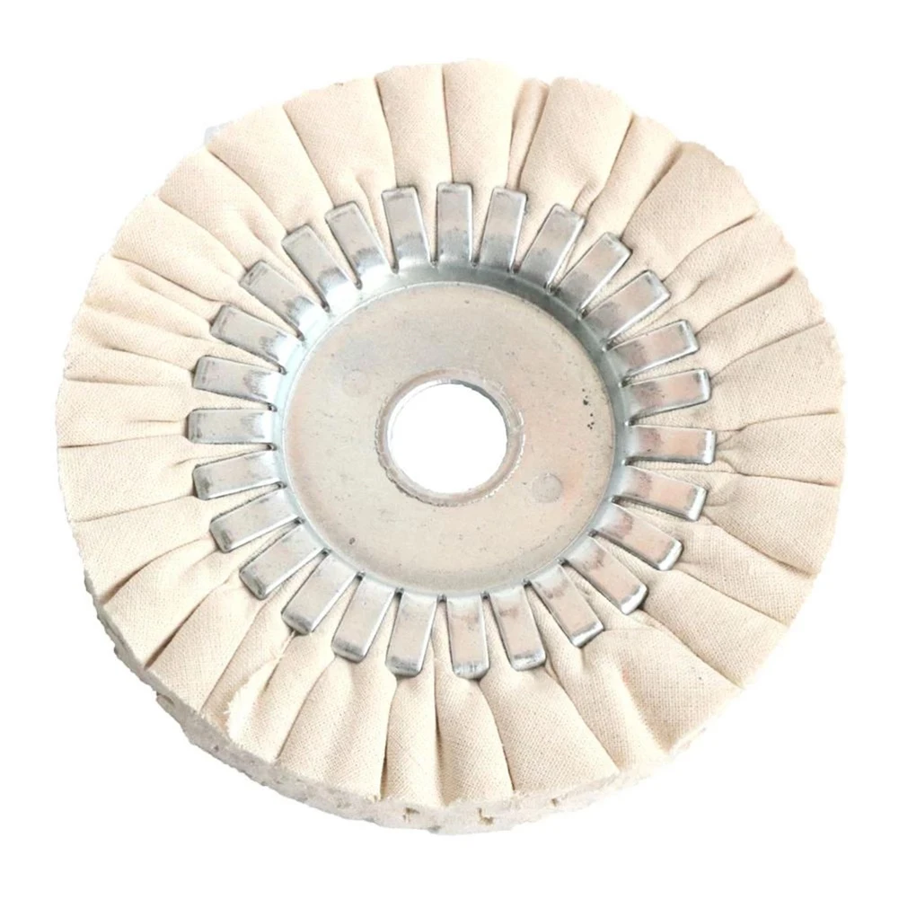 

1Pc 150mm Cotton Airway Buffing Wheel 22mm/14mm Bore Cloth Open Bias Polishing Buff Metal Wood Flannelette Grinder Abrasive Tool