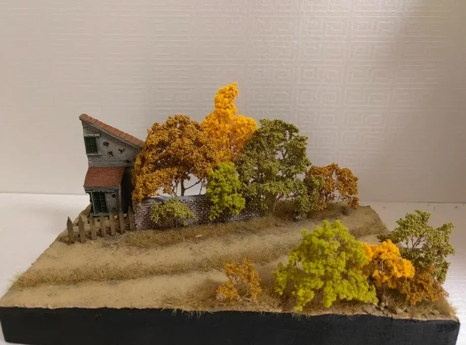 Коллекция 1/72 года миниатюрная модель сцены Военная война Песочная настольная