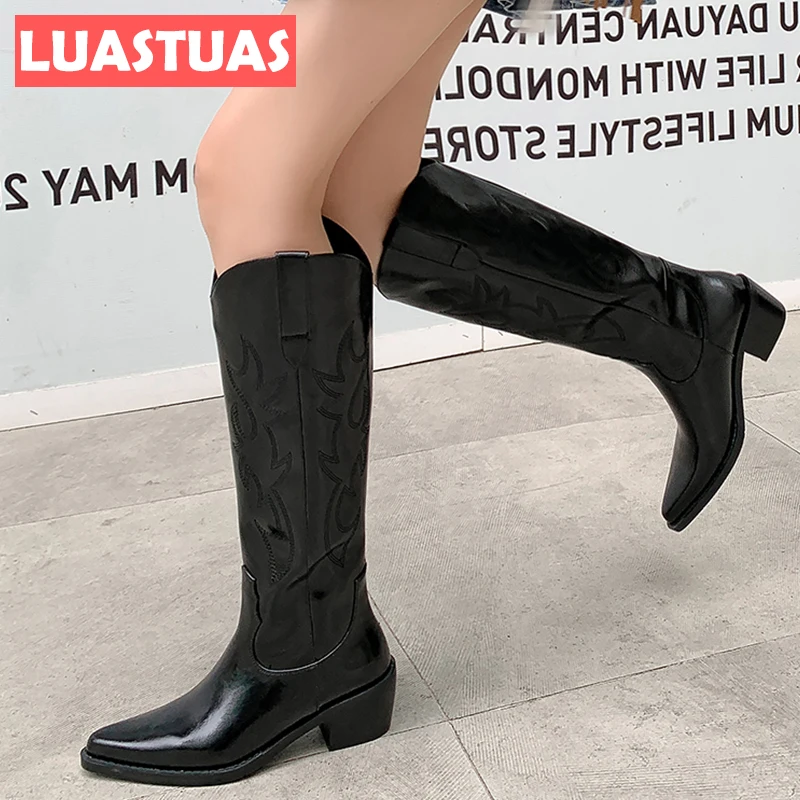 

Женские сапоги из натуральной кожи, размеры 34-39