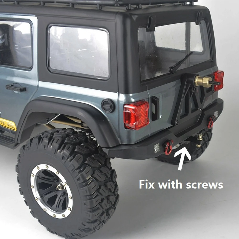 Металлический прицеп буксировочный крюк для 1/10 YK4102 1/8 YK4082 YiKong RC Гусеничный