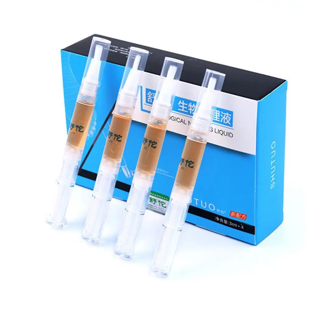 

4 шт., многоразовая жидкость для удаления грибка с ногтей