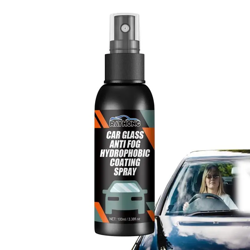 Hydrophobic Windshield Coating Car Glass Waterproof Anti Fog Coating Agent Spray Polymer Paint Sealant Detail Protection Car Wax